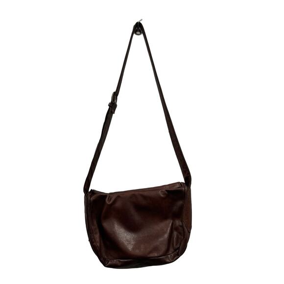 Village Tannery Purse Brown Leather Cross Body Designs by Sevestet NY - Picture 3 of 11